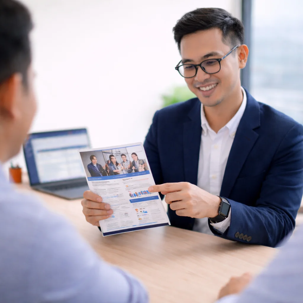 Rekomendasi dan Arahkan Pendaftar